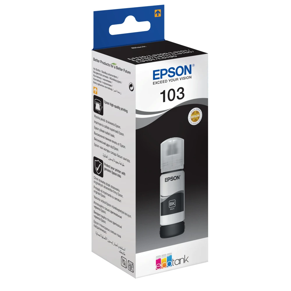 Epson C13T00S14A 103 Cartouche Original Noir - Linksolutions.ma