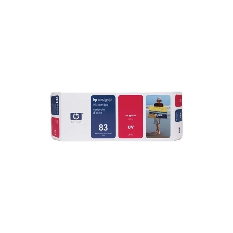 Cartouche Hp C4942A 83 680-ml Magenta DesignJet UV Encre - Linksolutions.ma