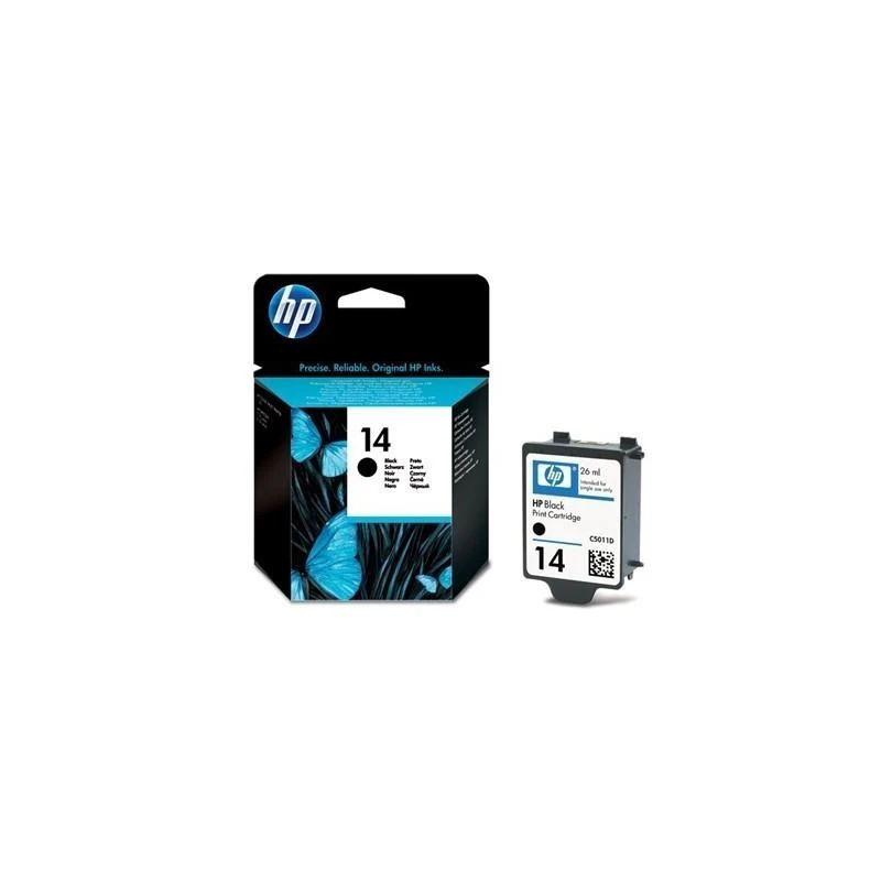 Cartouche Hp C5011DE 14 Noir - Linksolutions.ma