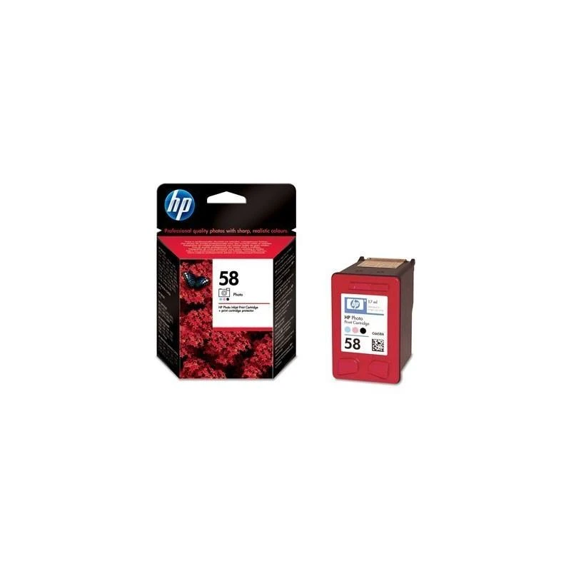 Cartouche Hp C6658AE 58 Photo - Linksolutions.ma