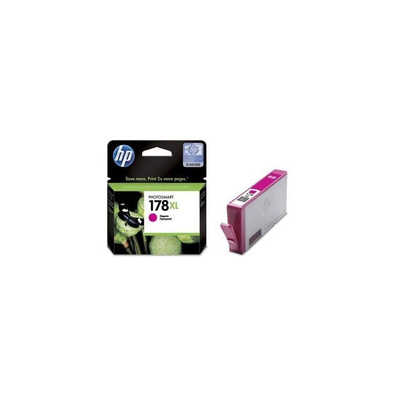 Cartouche Hp CB324HE 178XL Grande Capacite Magenta Original - Linksolutions.ma