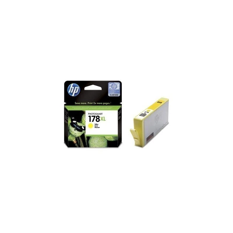Cartouche Hp CB325HE 178XL Grande Capacite Yellow Original - Linksolutions.ma