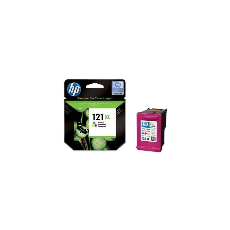 Cartouche Hp CC644HE 121XL Grande Capacite Tri-Couleur Original - Linksolutions.ma