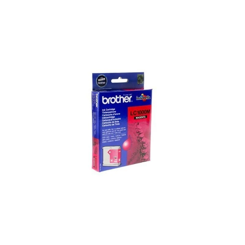 Cartouche Brother LC1000M MAGENTA - Linksolutions.ma