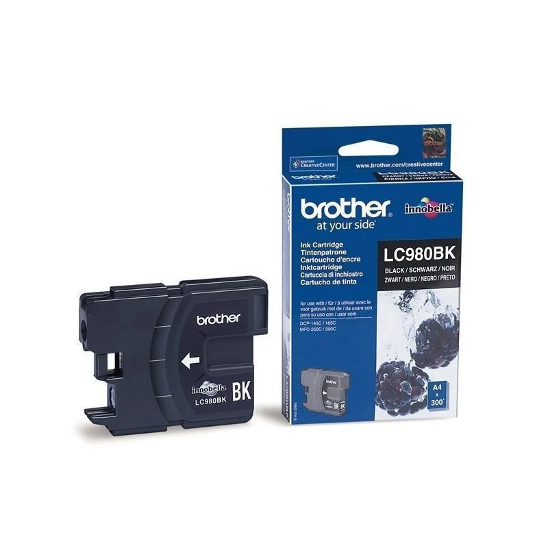 Cartouche Brother LC980BK - Linksolutions.ma
