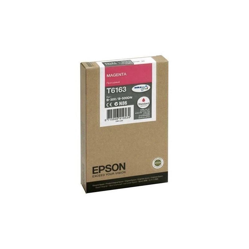 Cartouche Epson C13T616300 Encre Magenta Capacite Standard B-300/B-310N/B-500DN/B-510DN (3 500 P) - Linksolutions.ma