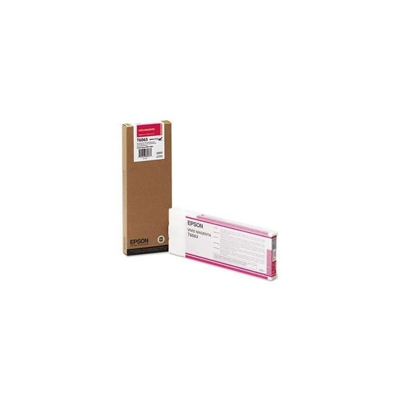 Cartouche Epson C13T606300 Encre Pigment Vivid Magenta SP 4880 (220ml) - Linksolutions.ma