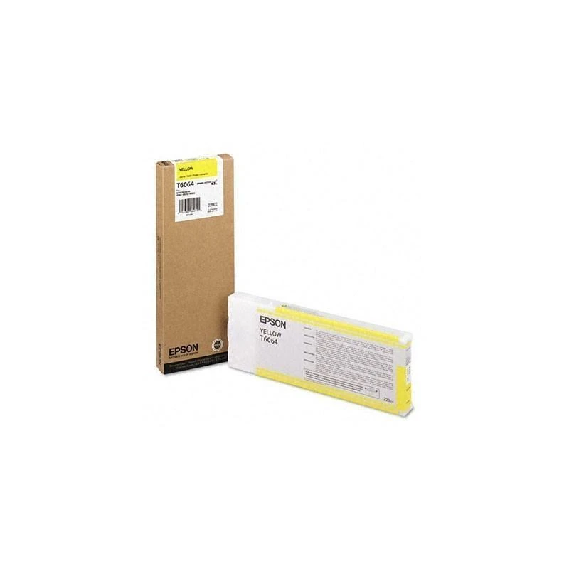 Cartouche Epson C13T606400 Encre Pigment Jaune SP 4800/4880 (220ml) - Linksolutions.ma