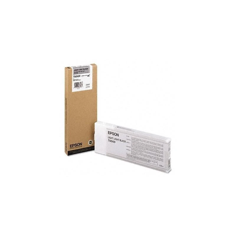 Cartouche Epson C13T606900 Encre Pigment Gris Clair SP 4800/ 4880 (220ml) - Linksolutions.ma