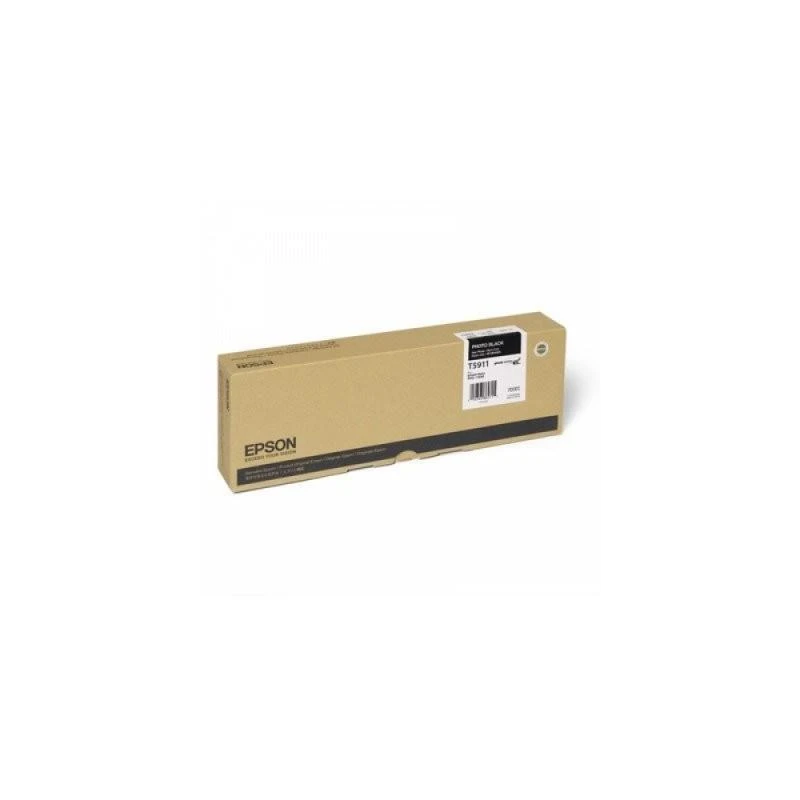 Cartouche Epson C13T591100 Encre Pigment Noir Photo SP 11880 (700ml) - Linksolutions.ma