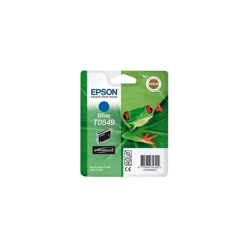 Cartouche Epson C13T05494010 Encre Bleue R800/R800r/R1800 - Linksolutions.ma