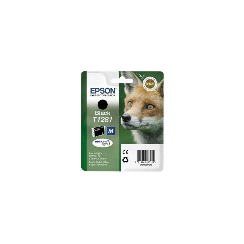 Cartouche Epson C13T12814010 Encre Noire SX 125/ S22/ 420 W/305 - Linksolutions.ma