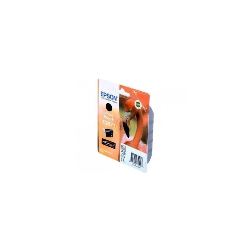 Cartouche Epson C13T08714010 Encre Noire Photo R1900 - Linksolutions.ma