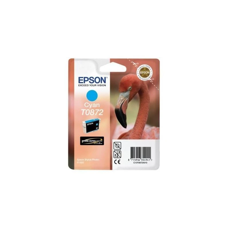 Cartouche Epson C13T08724010 Encre Cyan R1900 - Linksolutions.ma
