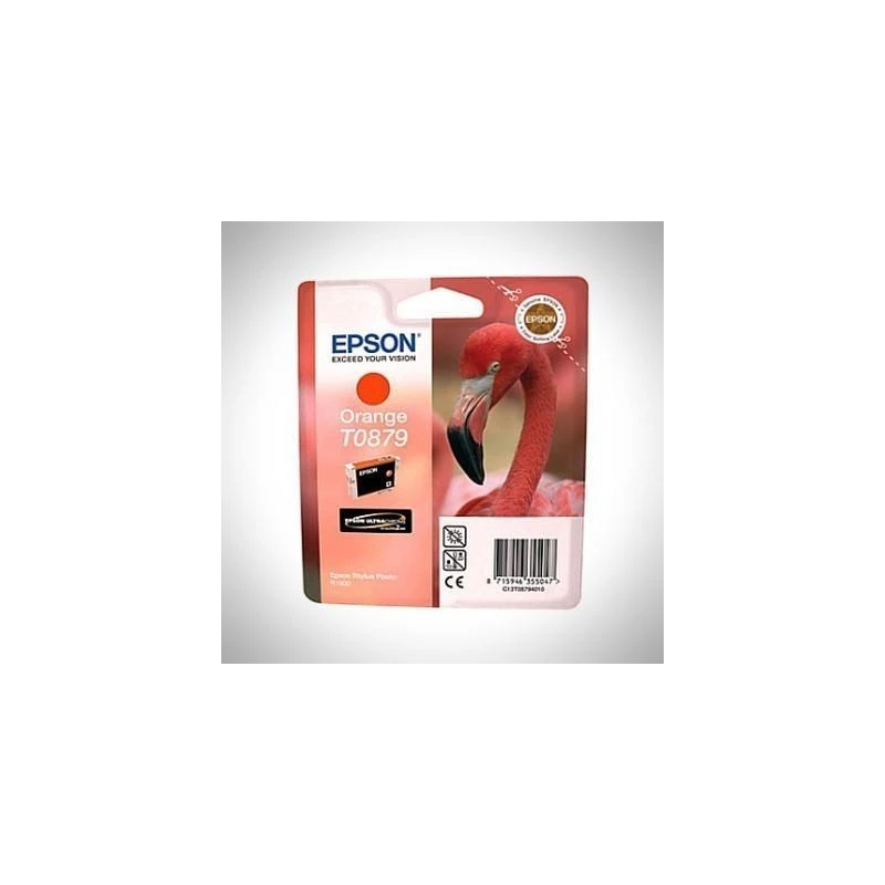 Cartouche Epson C13T08794010 Encre Orange R1900 - Linksolutions.ma