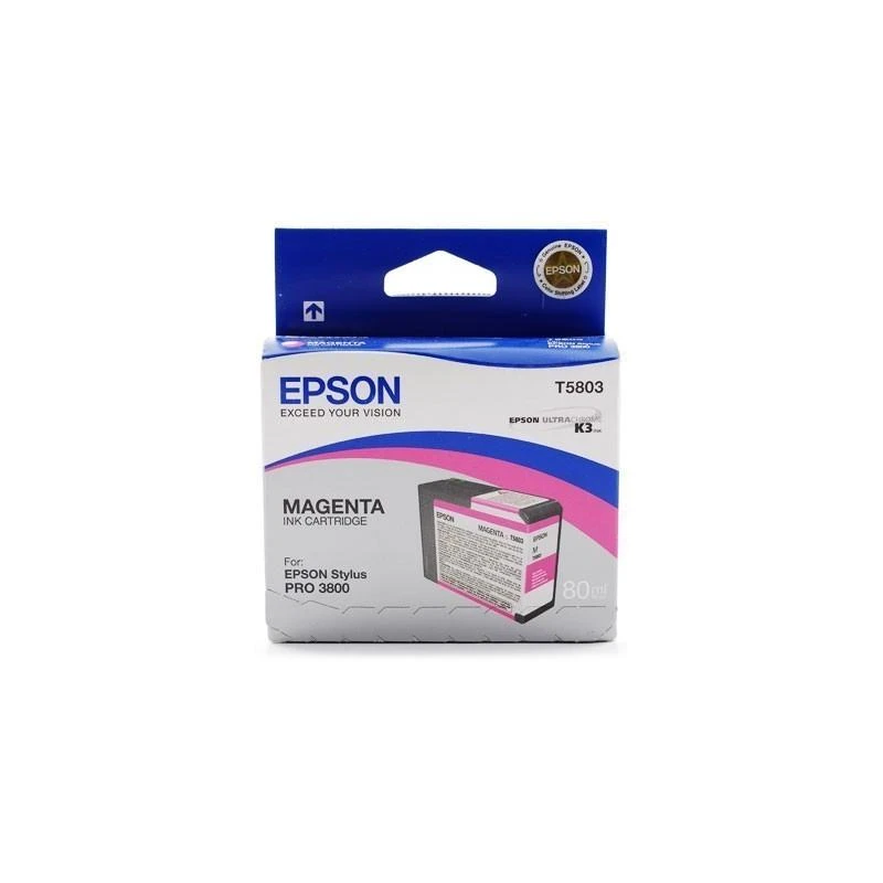 Cartouche Epson C13T580300 Encre Pigment Magenta SP 3800 - Linksolutions.ma