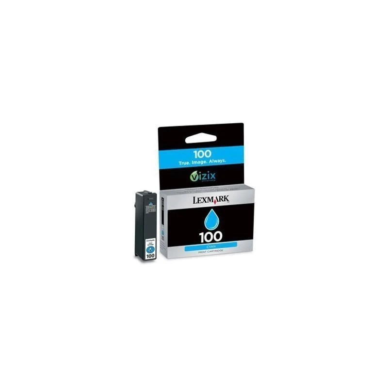 Cartouche Lexmark 14N0900E 100 Cyan - Linksolutions.ma