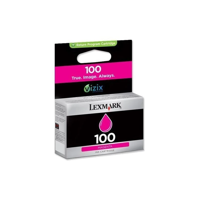 Cartouche Lexmark 14N0901E 100 Magenta - Linksolutions.ma