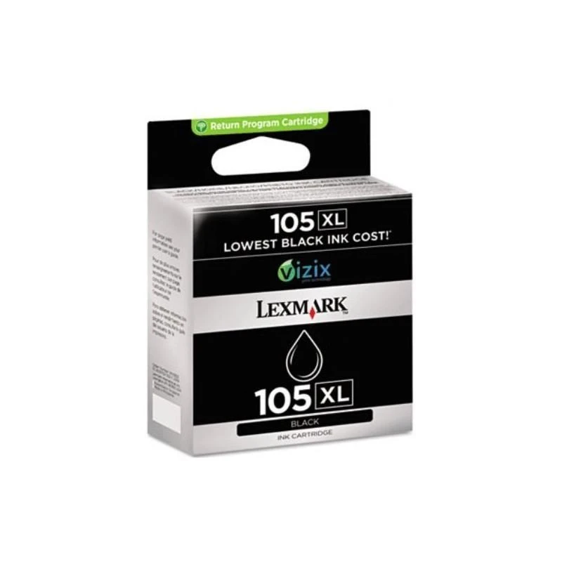 Cartouche Lexmark 14N0822E Dencre Haute Capacite Noir 105XL (510 Pages) - Linksolutions.ma