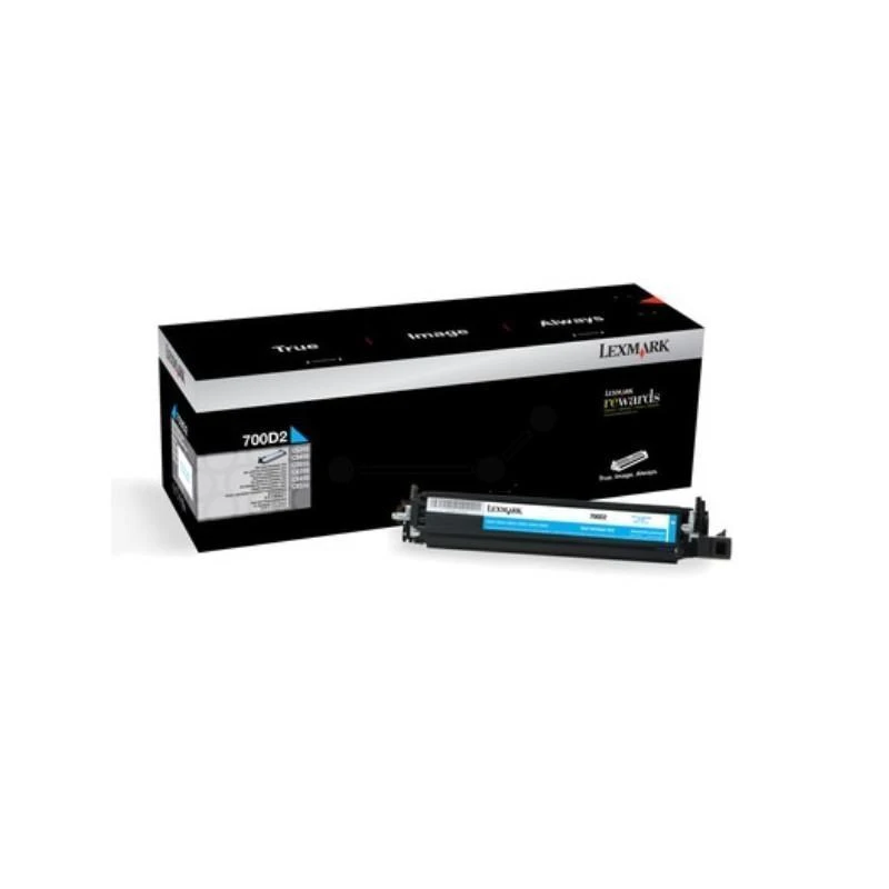 Lexmark 70C0D20 700D2 CS/CX 3/4/5 Unite De Developpement Cyan - Linksolutions.ma