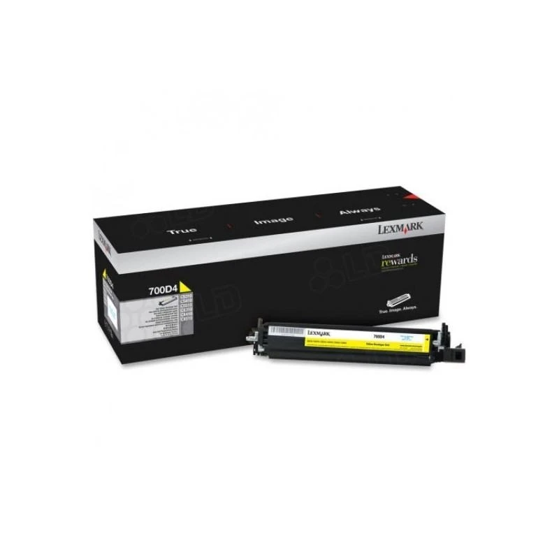 Lexmark 70C0D40 700D4 CS/CX 3/4/5 Unite De Developpement Jaune - Linksolutions.ma