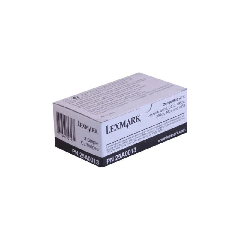 Lexmark 25A0013 Recharges Dagrafes (boite 3x5K) - Linksolutions.ma