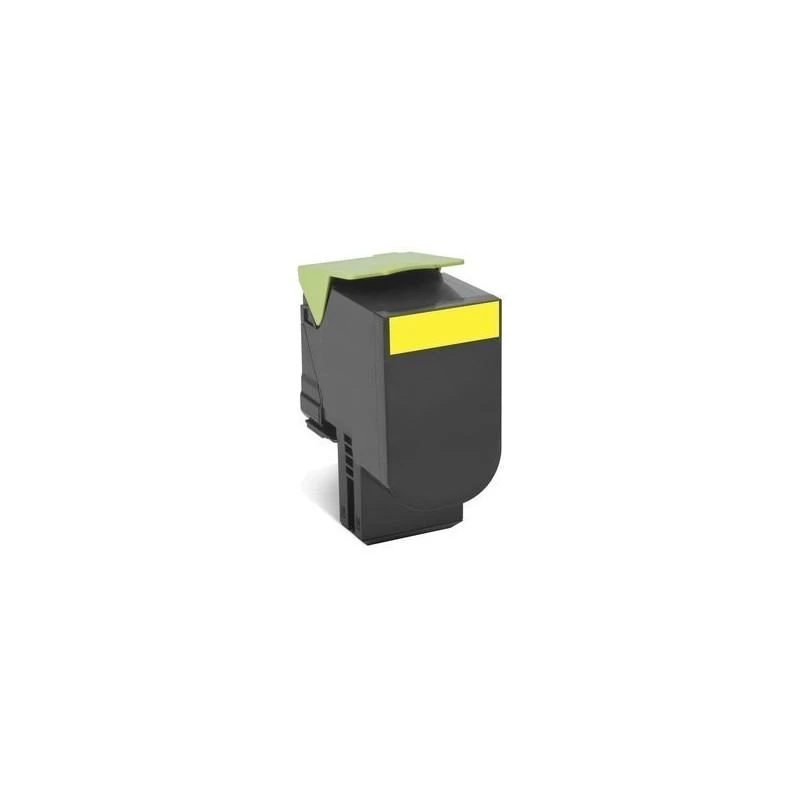 Toner Lexmark 80C0X40 800X4 CX510 Jaune Tres Haute Capacite (4K) - Linksolutions.ma