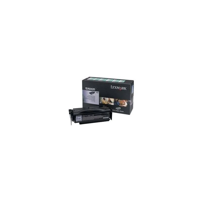 Toner Lexmark 12A8420 T430 Noir (6K) - Linksolutions.ma