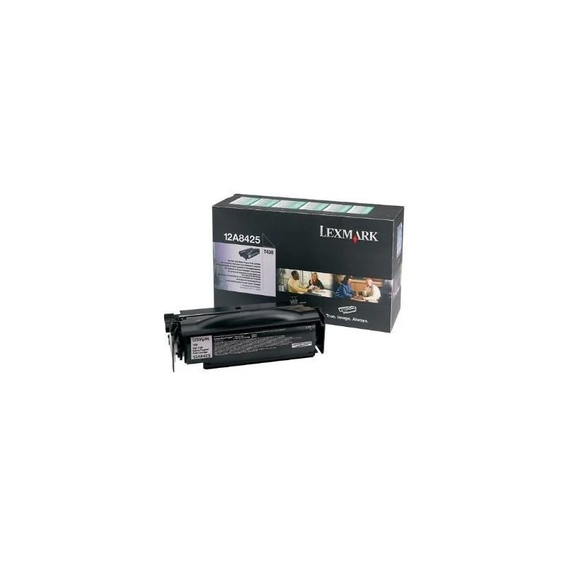 Toner Lexmark 12A8425 T430 Noir Haute Capacite (12K) - Linksolutions.ma