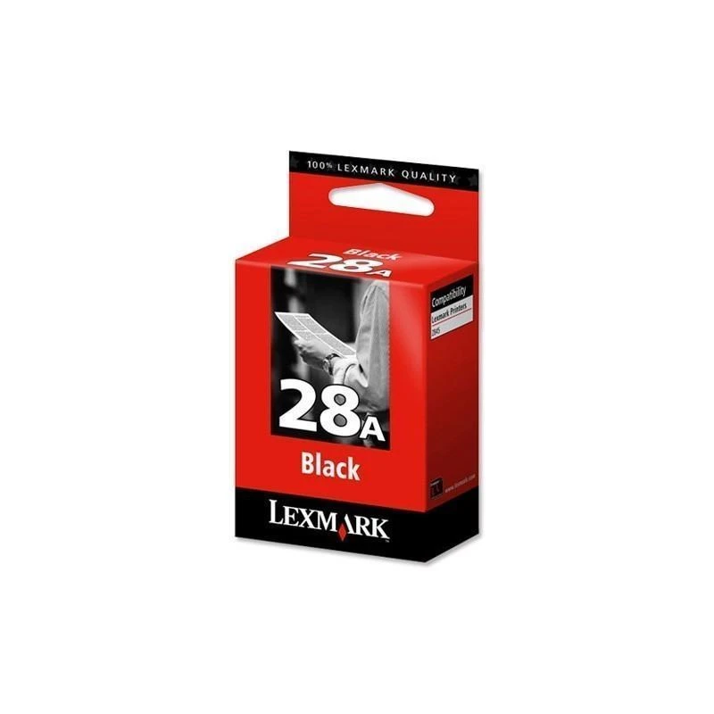 Cartouche Lexmark 18C1528E N 28A Standard Noire - Linksolutions.ma