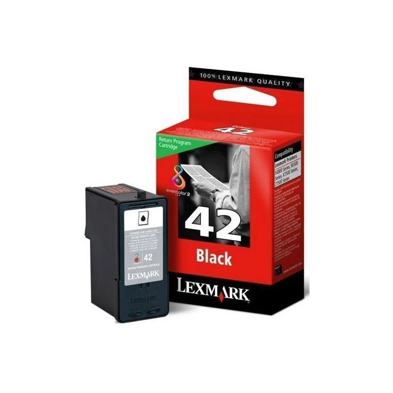 Cartouche Lexmark 18Y0142E N 42 Noire - Linksolutions.ma