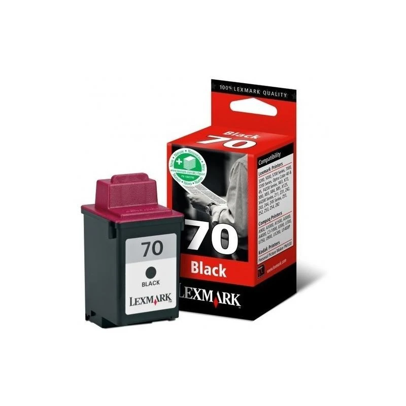 Cartouche Lexmark 12AX970E N 70 Noir - Linksolutions.ma