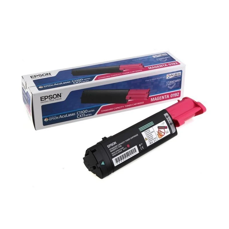 Toner Epson C13S050192 Magenta AL-C1100/CX11 Capacite Standard (1 500 P) - Linksolutions.ma