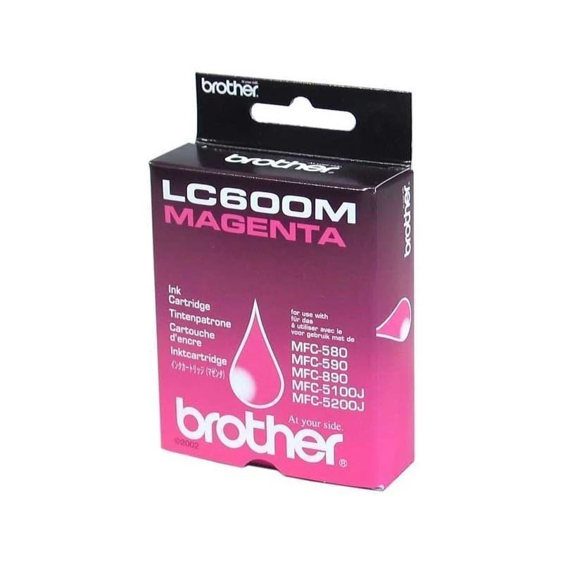 Cartouche Brother LC600M MAGENTA - Linksolutions.ma