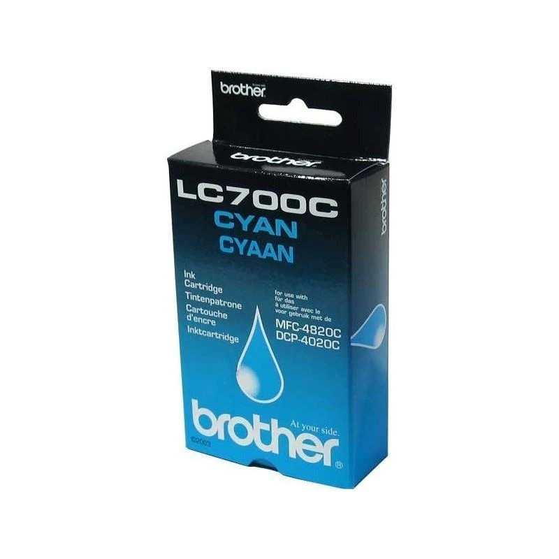 Cartouche Brother LC700C CYAN - Linksolutions.ma
