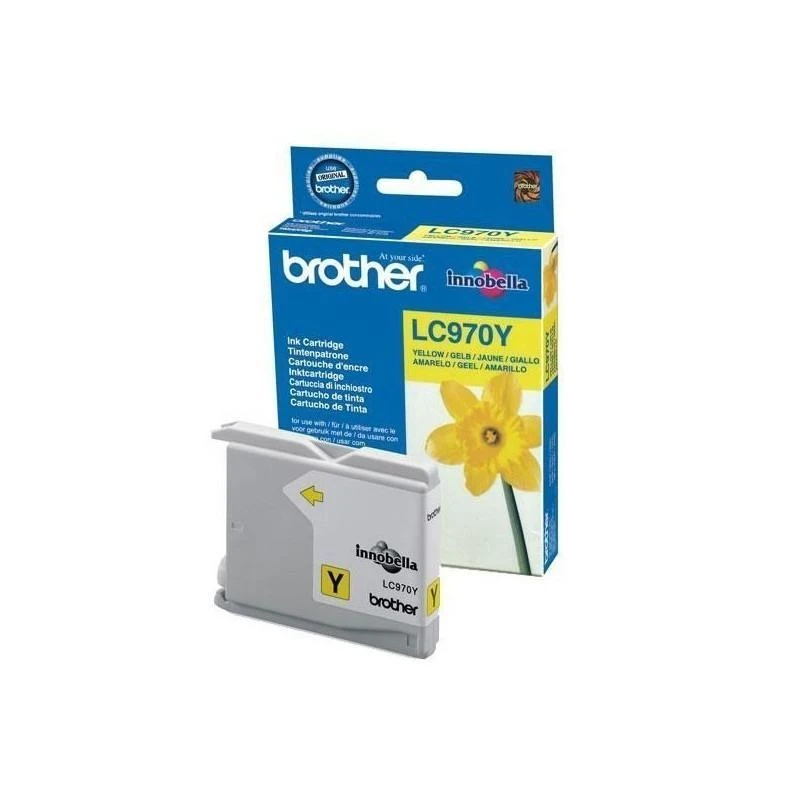 Cartouche Brother LC970Y YELLOW - Linksolutions.ma