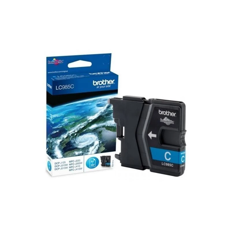 Cartouche Brother LC985C CYAN - Linksolutions.ma