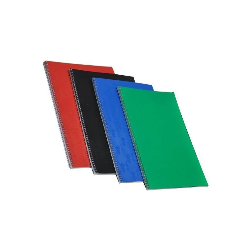 LSCAH001 CAHIER A SPIRALES PETITS CARREAUX 100P A4 LOT DE 5 CAHIERS - Linksolutions.ma