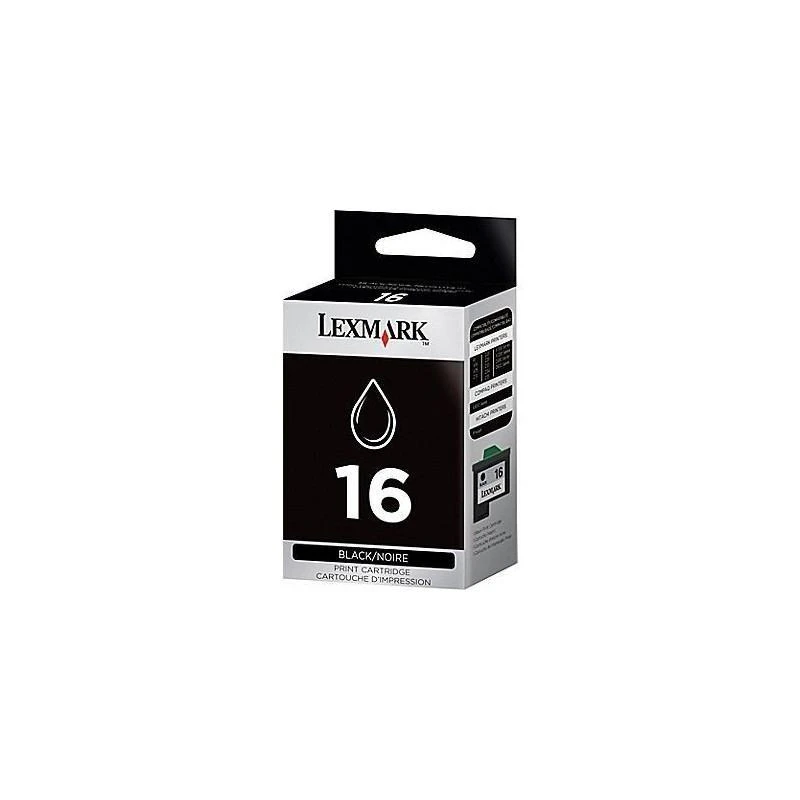 Cartouche Lexmark 10N0016B 16 Noire Blister A-EM - Linksolutions.ma