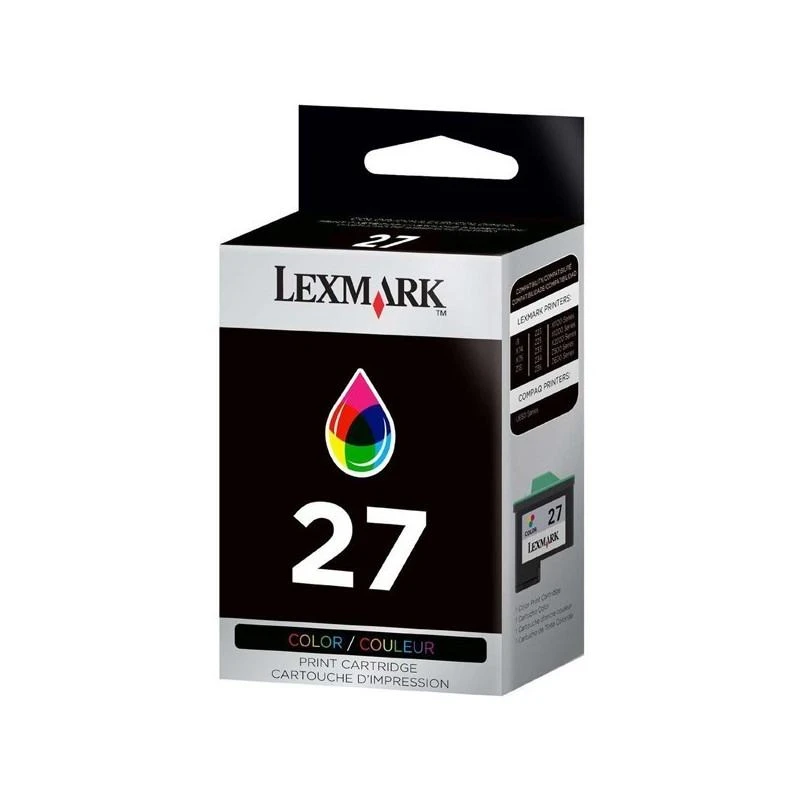 Cartouche Lexmark 10NX227B 27 Couleur Blister A-EM - Linksolutions.ma