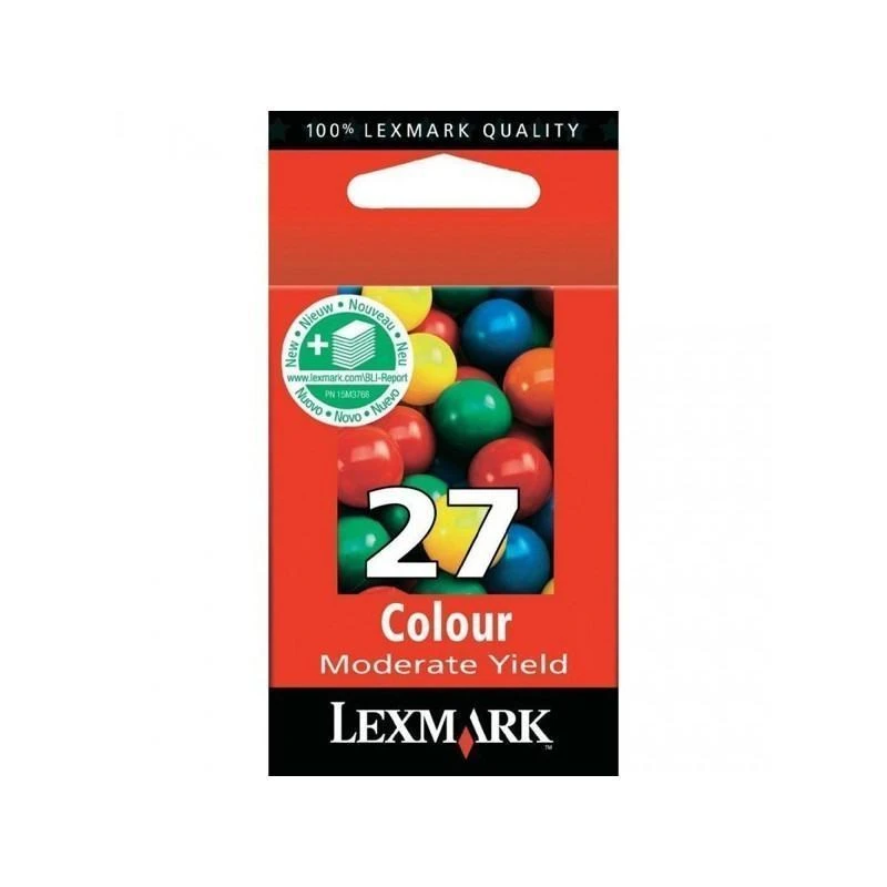 Cartouche Lexmark 10NX227BL N 27 Couleur Blister - Linksolutions.ma