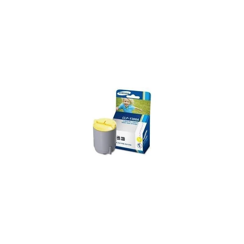 Toner Samsung CLP-Y300A/SEE Y300A Yellow - Linksolutions.ma