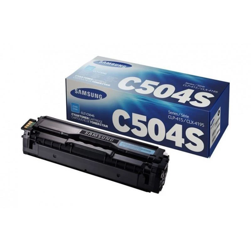 Toner Samsung CLT-C504S/SEE C504S Cyan - Linksolutions.ma