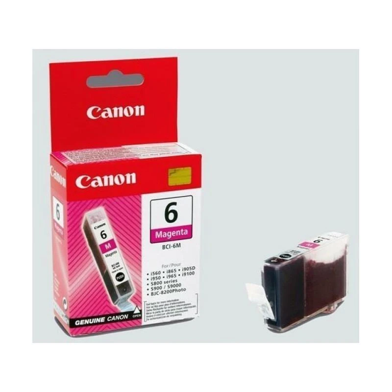 Cartouche Canon 4707A002AF BCI-6M Magenta - Linksolutions.ma