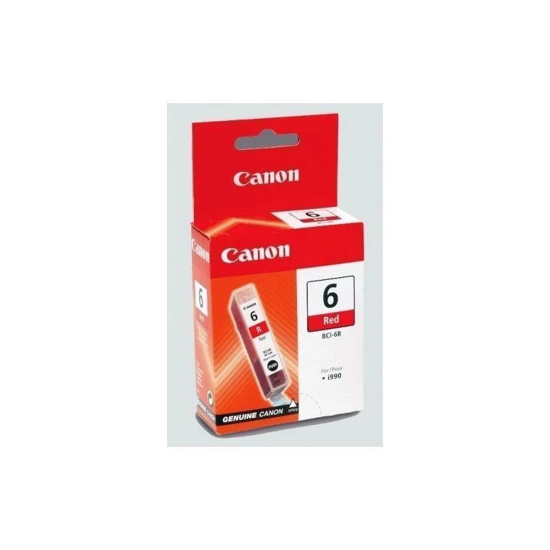 Cartouche Canon 8891A002AF BCI-6R Red - Linksolutions.ma