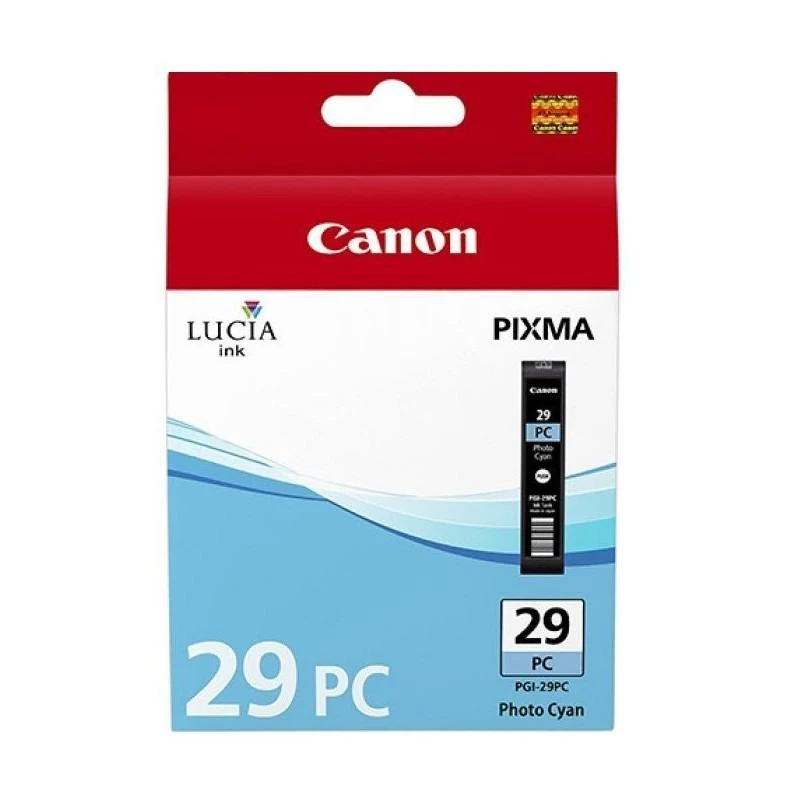 Cartouche Canon 4876B001AA PGI-29PC Â– Photo Cyan - Linksolutions.ma
