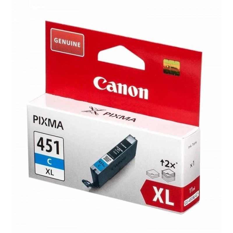 Cartouche Canon 6473B001AA CLI-451XL C - Linksolutions.ma
