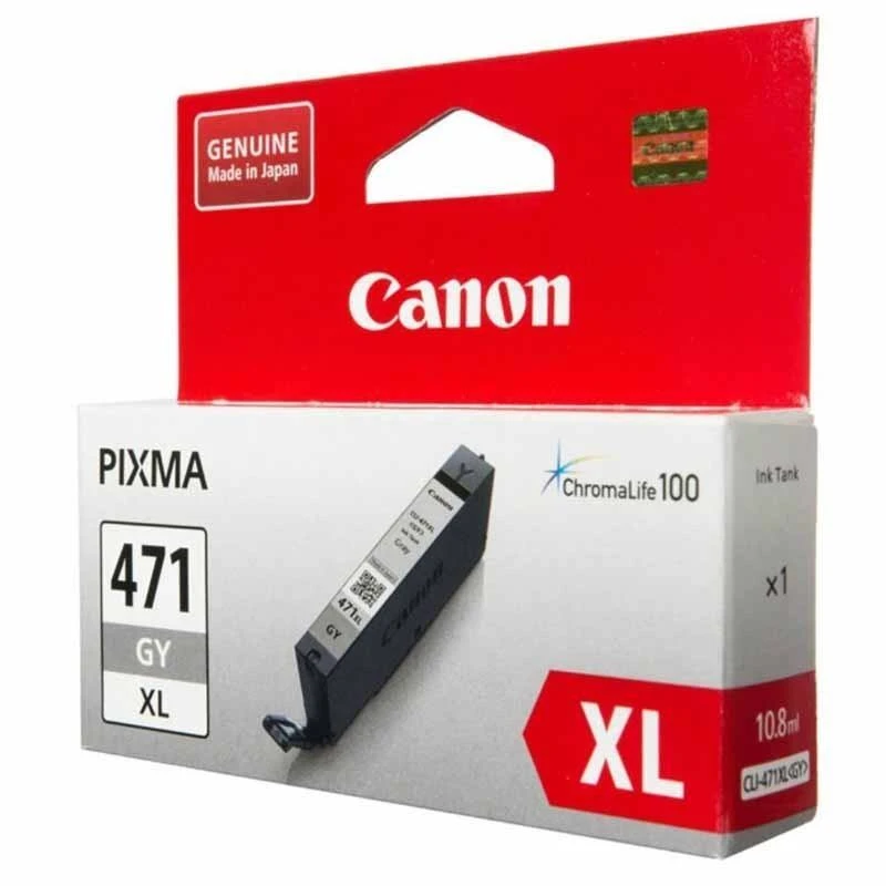 Cartouche Canon 0404C001AA CLI-471 GY - Linksolutions.ma