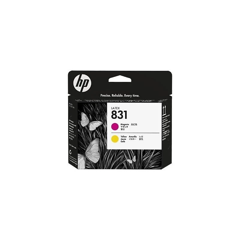 Cartouche Hp CZ678A Tete Dimpression 831 Original Jet Dencre Jaune / Magenta - Linksolutions.ma