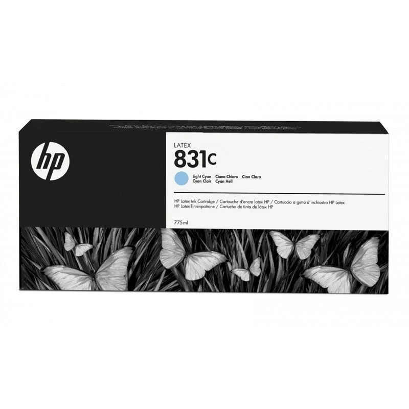 Cartouche Hp CZ698A 831C Original Jet Dencre Cyan Claire - Linksolutions.ma